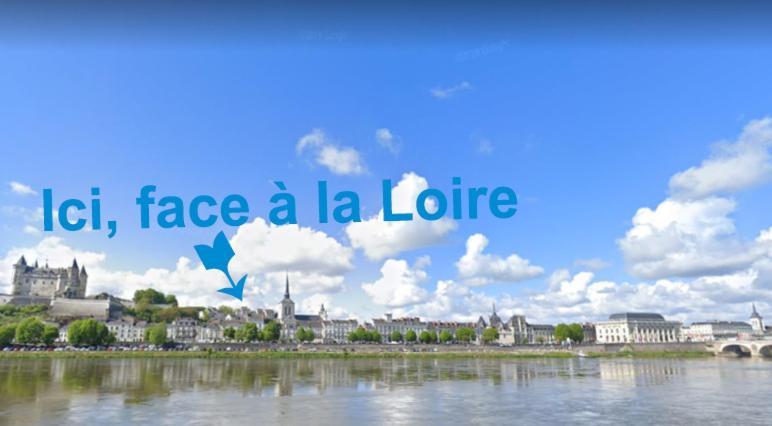 T2 Vue Sur Loire Local Velo Appartement Saumur Buitenkant foto