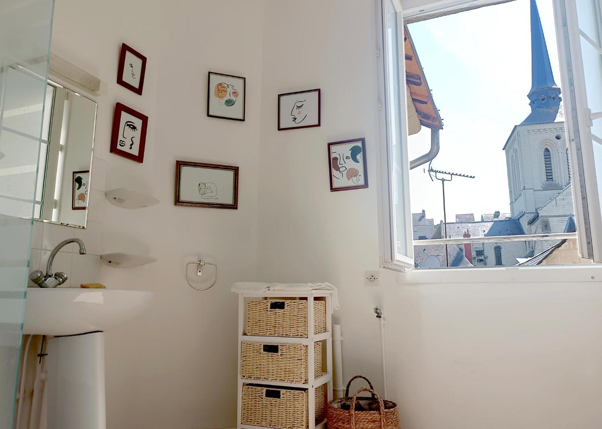 T2 Vue Sur Loire Local Velo Appartement Saumur Buitenkant foto